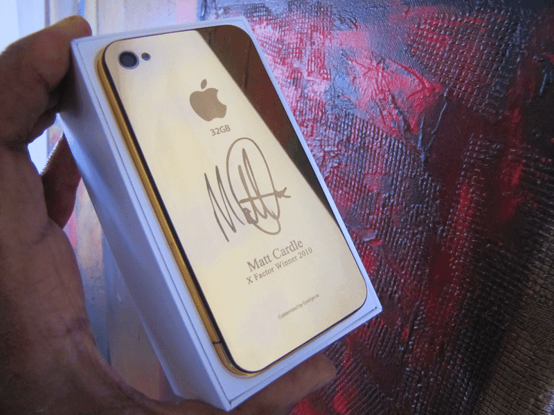X Factor 24k Gold iPhone 4
