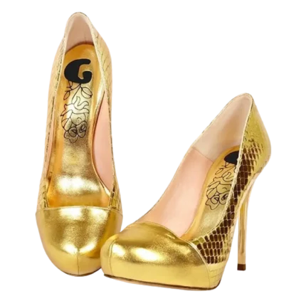 24k Gold Shoes Luxury Gold Gift