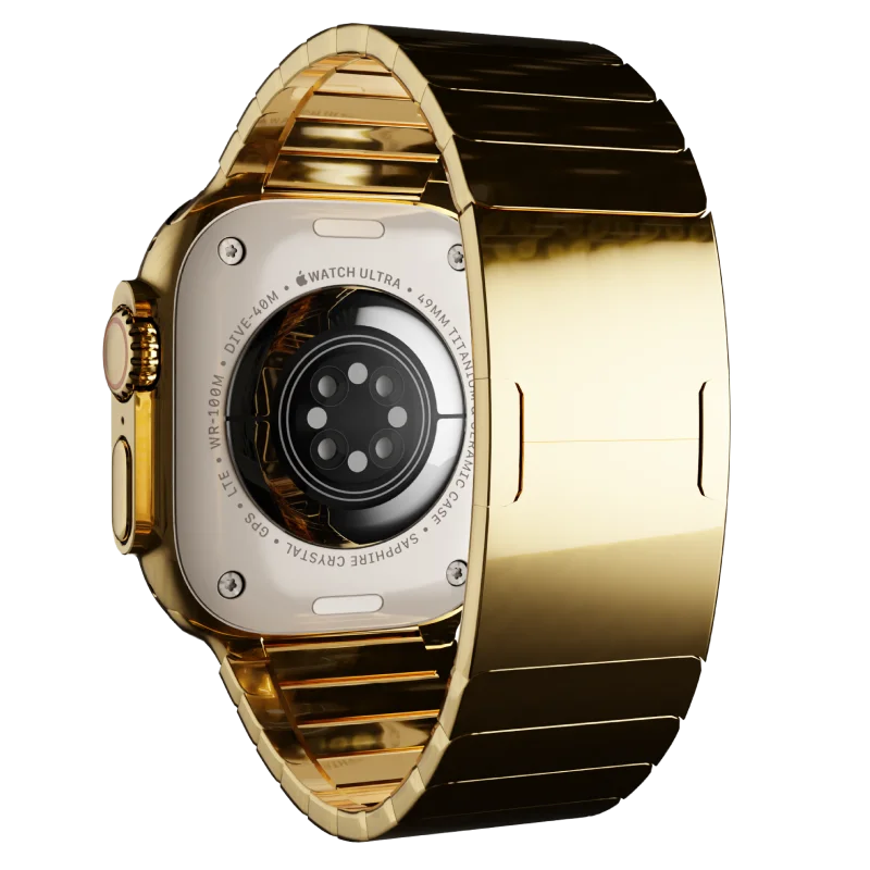 Ultra Watch 2 Elite Loop 24k Gold Customized back updated