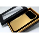 24k Gold iPhone 17 Pro Pro Max Custom Cover