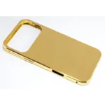 24k Gold iPhone 17 Pro Pro Max Custom Cover Back