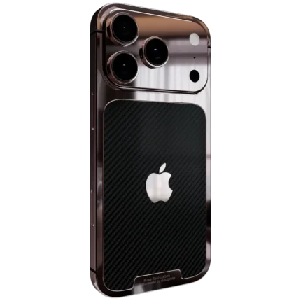 Rose Gold Carbon iPhone 17