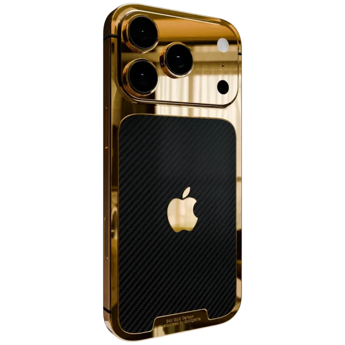 24K Gold Classic Carbon iPhone 18