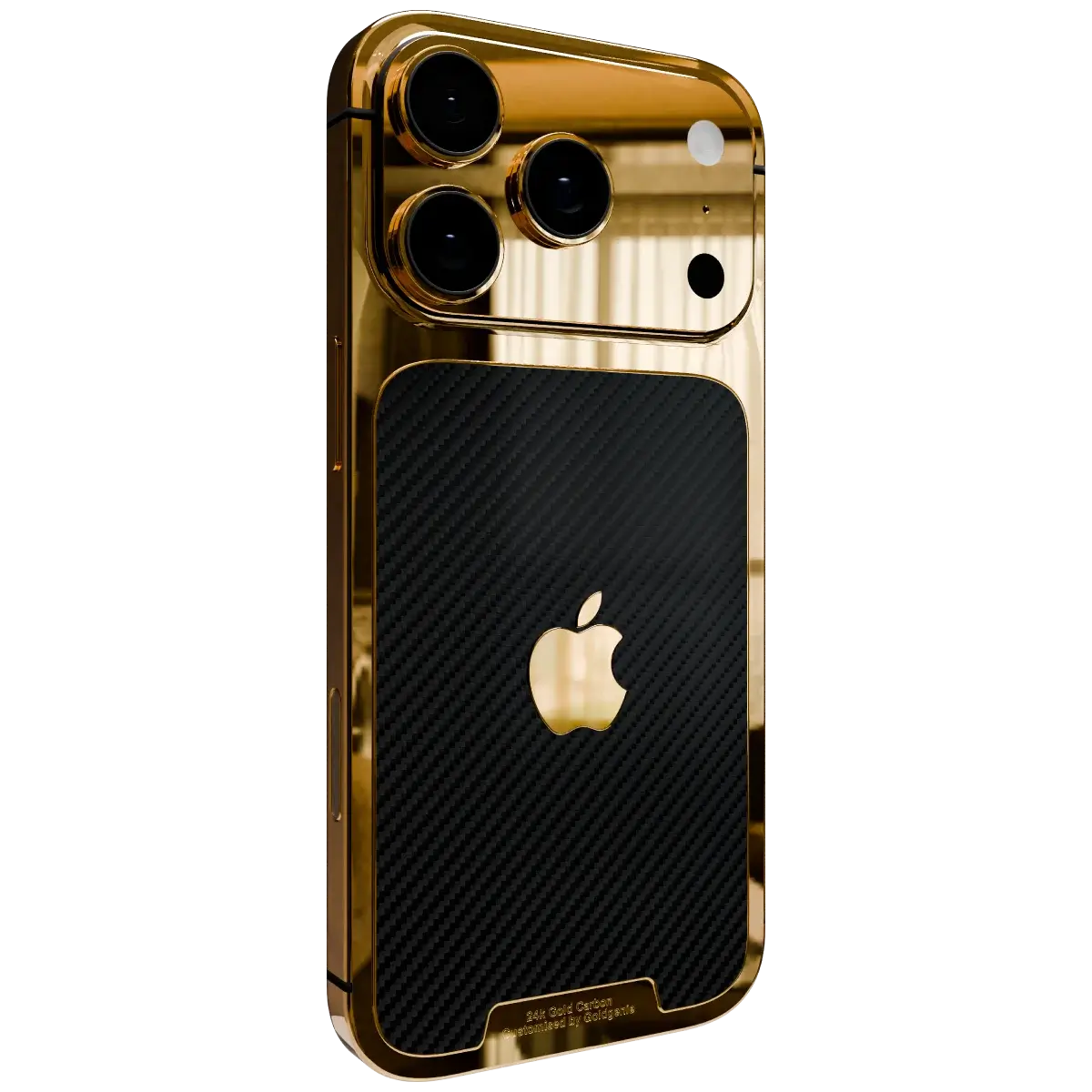 24K Gold Classic Carbon iPhone 18