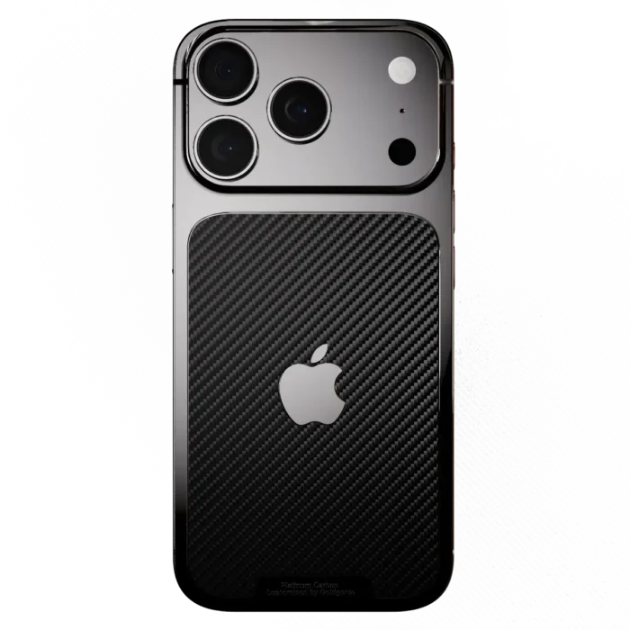 Platinum Classic Carbon iPhone 18 back